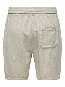 ONSTEL LINEN LATHAM 0257 SHORTS NOOS silver lining