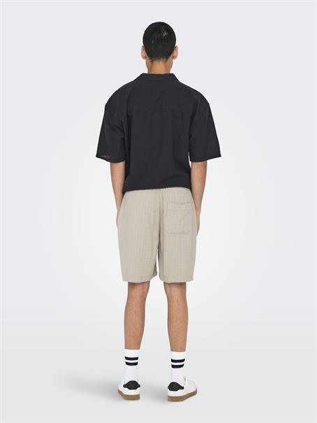 ONSTEL LINEN LATHAM 0257 SHORTS NOOS silver lining
