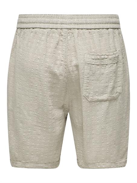 ONSTEL LINEN LATHAM 0257 SHORTS NOOS silver lining