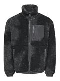 ONSTHOR SHERPA JACKET OTW grey pinstripe