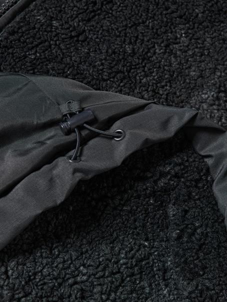 ONSTHOR SHERPA JACKET OTW grey pinstripe