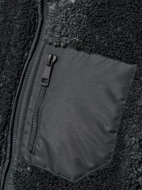 ONSTHOR SHERPA JACKET OTW grey pinstripe