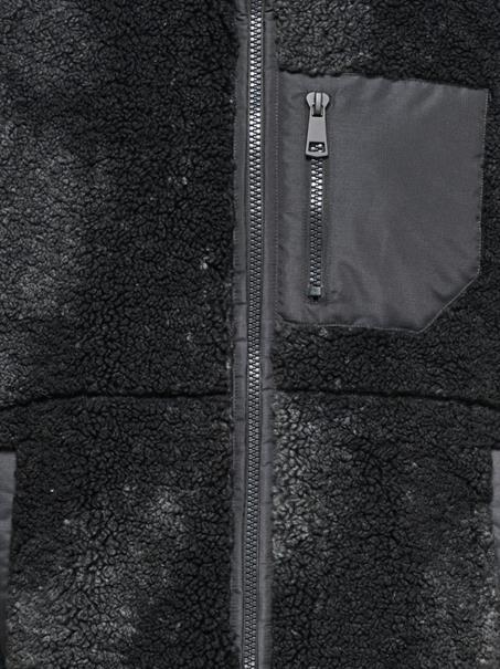 ONSTHOR SHERPA JACKET OTW grey pinstripe