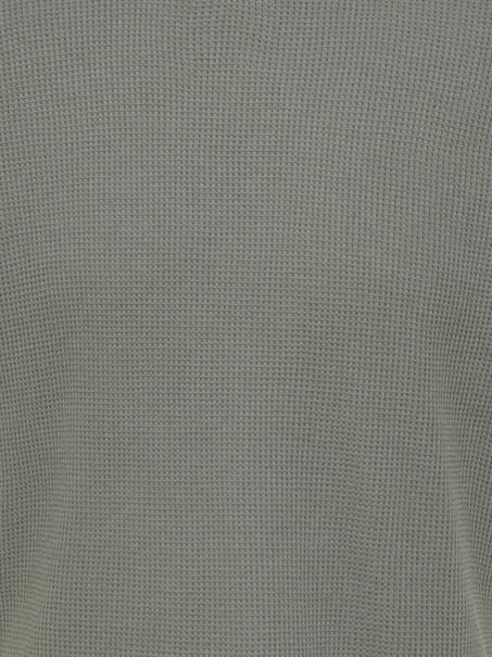 ONSTOBIE REG SS WAFFLE TEE NOOS castor gray