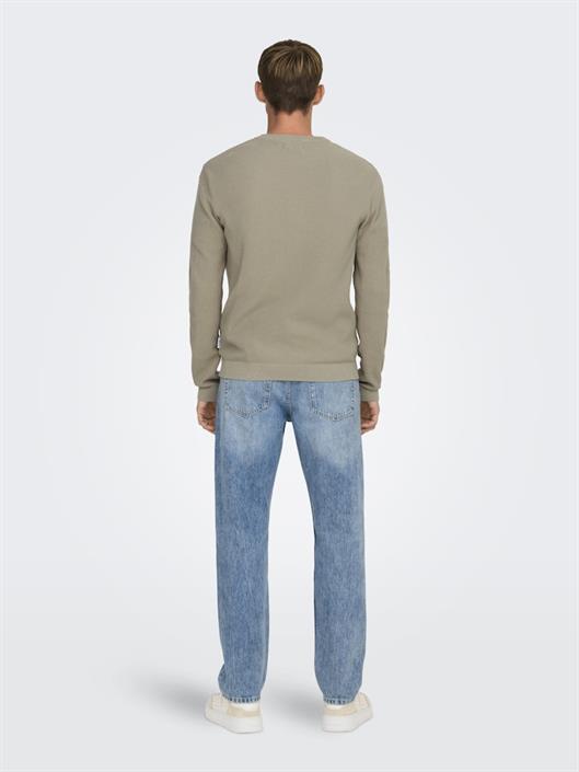 onstony-rlx-12-ls-waffle-crew-knit-noos-string