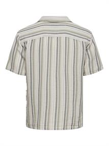 ONSTREV LIFE REG STRIPE SS SHIRT NOOS seagrass