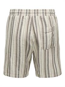 ONSTREV LIFE REG STRU STRIPE SHORTS NOOS gardenia