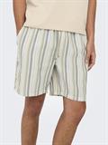 ONSTREV LIFE REG STRU STRIPE SHORTS NOOS seagrass