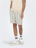 ONSTREV LIFE REG STRU STRIPE SHORTS NOOS seagrass