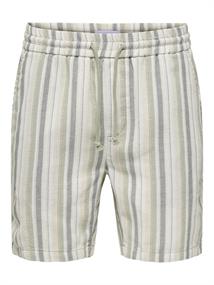 ONSTREV LIFE REG STRU STRIPE SHORTS NOOS seagrass