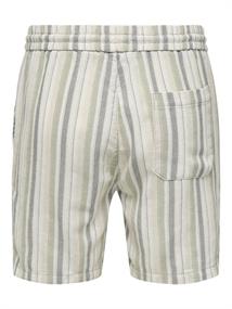 ONSTREV LIFE REG STRU STRIPE SHORTS NOOS seagrass