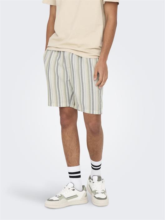 onstrev-life-reg-stru-stripe-shorts-noos-seagrass