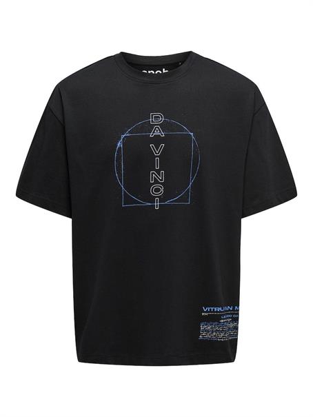 ONSVINCI LIFE LIC OVZ SS TEE black