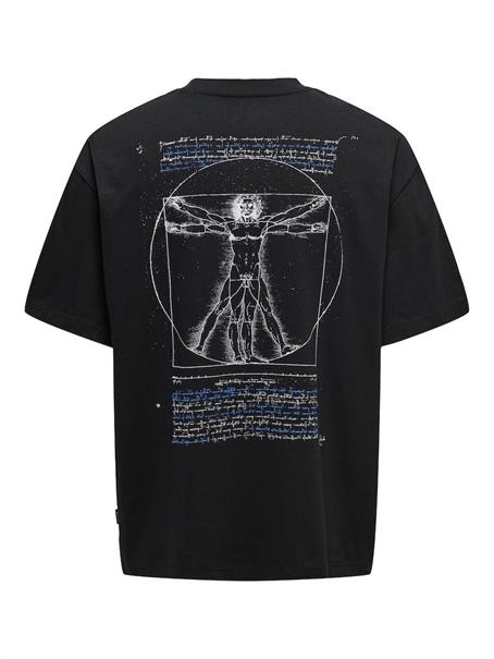 ONSVINCI LIFE LIC OVZ SS TEE black