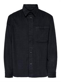 ONSWALEED CORDUROY OVERSHIRT 0345 VD jet black