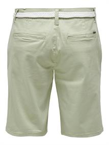 ONSWILL CHINO SHORTS BELT PK 6557 swamp