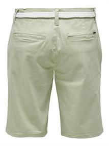 ONSWILL CHINO SHORTS BELT PK 6557 swamp