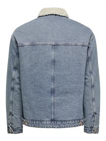 ONSWILSON SHERPA DBTINT 0970 DNM JACKET dark blue denim