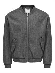 ONSWORF LIFE BOMBER JACKET OTW dark grey