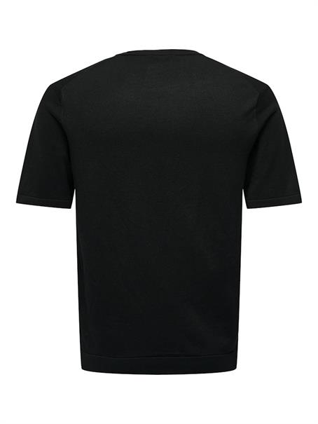 ONSWYLER LIFE REG 14 SS KNIT NOOS black