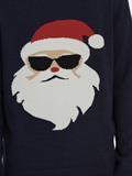 ONSXMAS REG FUNNY CREW KNIT dark navy