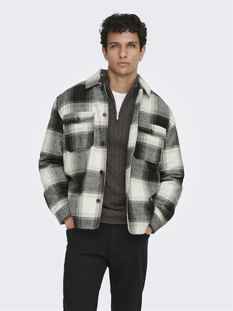 ONSZACK OVERSHIRT OTW NOOS black