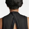 Open back knit dk black