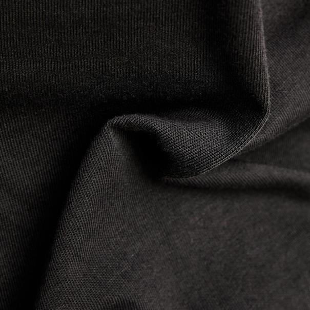 Open back knit dk black