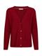 ORG CO TEXTURE V-NK CARDIGAN raspberry juice