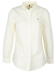 ORG COTTON REGULAR SHIRT LS banker stp ffrosted lemon