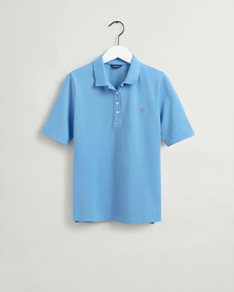 Gant Damen Poloshirt 402210 Silver Lake Blue