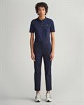 Original Piqué Poloshirt mit längerem Arm evening blue