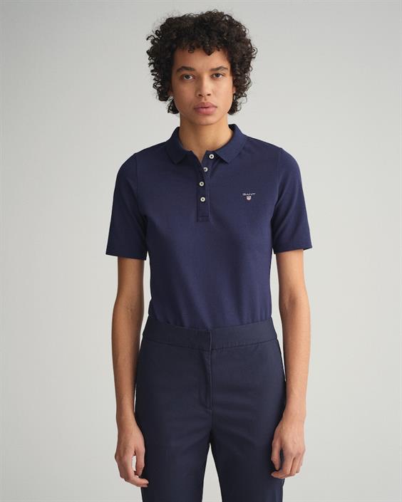 original-piqué-poloshirt-mit-längerem-arm-evening-blue