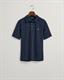 Original Piqué Poloshirt mit längerem Arm evening blue
