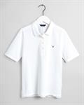 Original Piqué Poloshirt mit längerem Arm white
