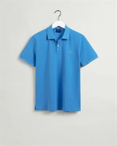 Original Regular Fit Piqué Poloshirt day blue