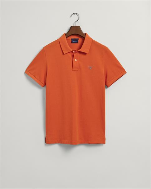 Original Regular Fit Piqué Poloshirt harvest pumpkin