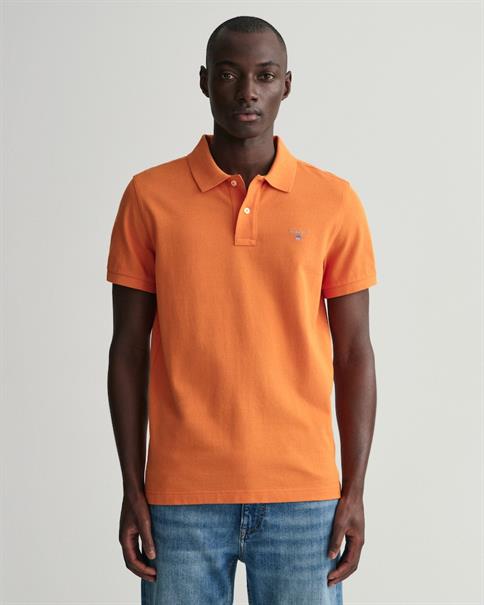 Original Regular Fit Piqué Poloshirt harvest pumpkin