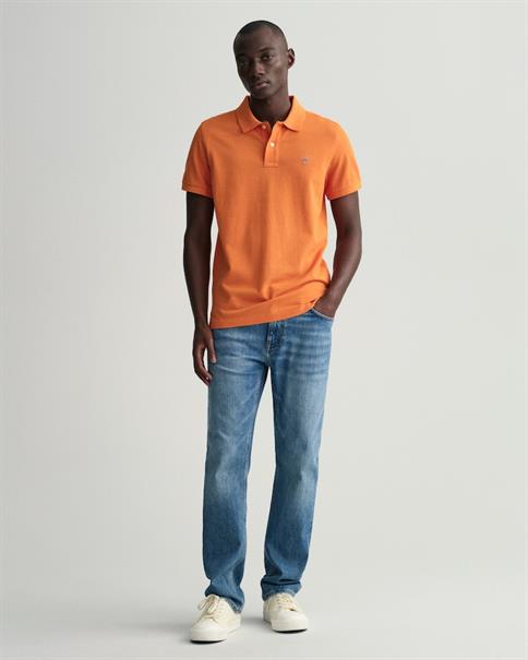 Original Regular Fit Piqué Poloshirt harvest pumpkin