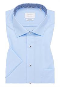 Original Shirt Popeline Kurzarm hellblau