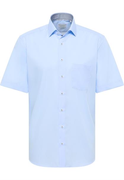 Original Shirt Popeline Kurzarm hellblau