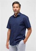 Original Shirt Popeline Kurzarm navy