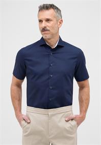 Original Shirt Popeline Kurzarm navy