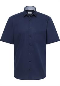 Original Shirt Popeline Kurzarm navy