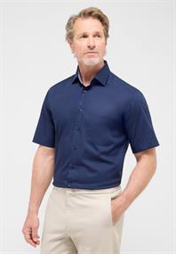 Original Shirt Popeline Kurzarm navy