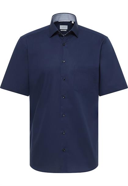 Original Shirt Popeline Kurzarm navy
