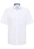 Original Shirt Popeline Kurzarm weiß