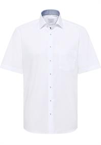 Original Shirt Popeline Kurzarm weiß