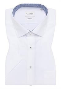 Original Shirt Popeline Kurzarm weiß