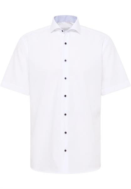 Original Shirt Popeline Kurzarm weiß
